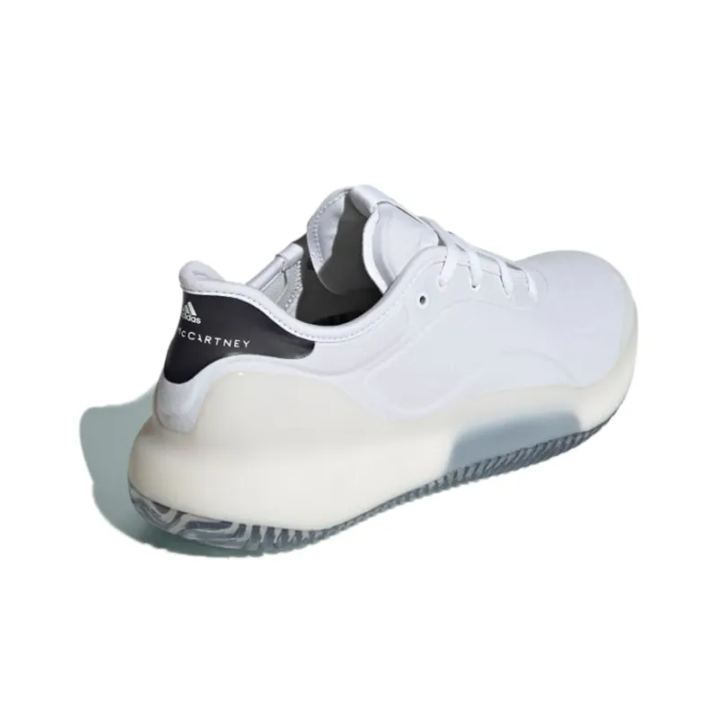 Stella McCartney x Adidas Court Wear-Resistant Low-Top Tennis Shoes Women's White-3