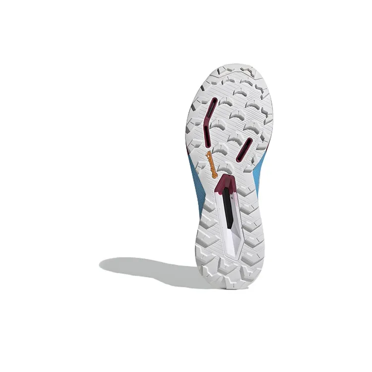 Adidas Terrex Agravic Ultra Trail 'Grey Sky Rush Burgundy' Women's-5