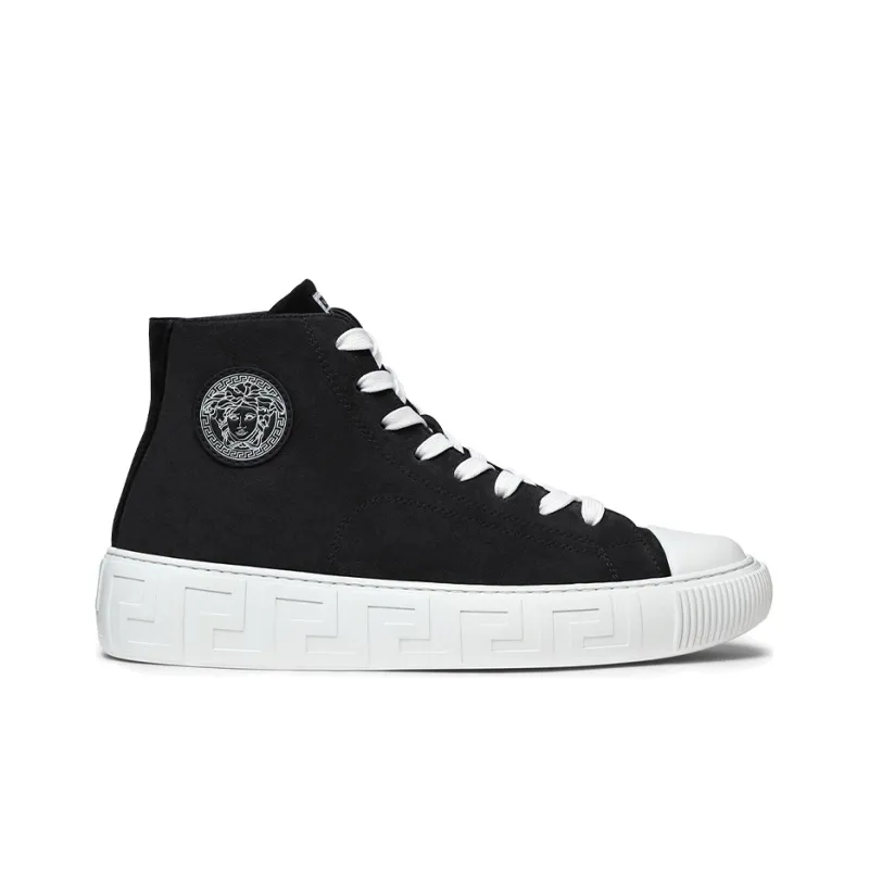 VERSACE Greca High 'Black'-1