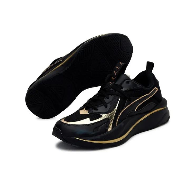 PUMA RS Curve Glow 'Black Team Gold' Women's-3