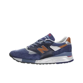 New Balance 998 Distinct Retro Ski Navy Blue Aster Carmel