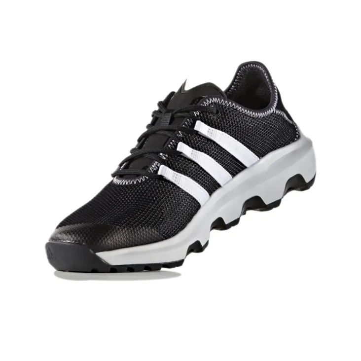 Adidas D Lillard 1 Non-slip Lightweight Low-Top Running Shoes Unisex Black White-2