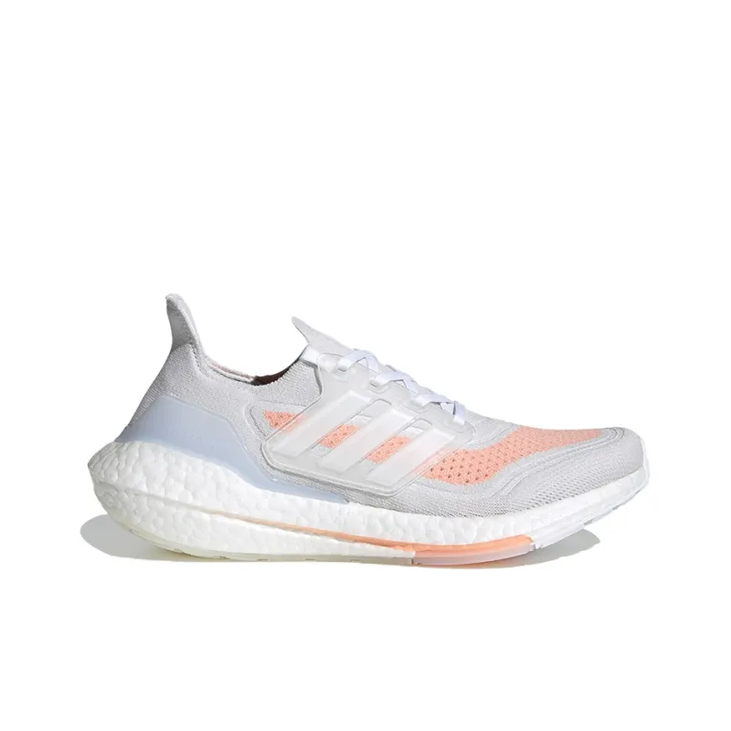 Adidas Ultra Boost 21 White Glow Pink Women's-1