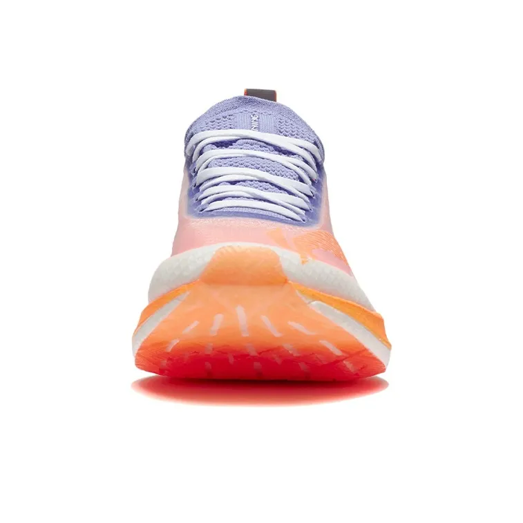 LINING Feidian 2 Elite Running Shoes Men Low Top Standard White/Neon Hydrangea Blue Purple-4
