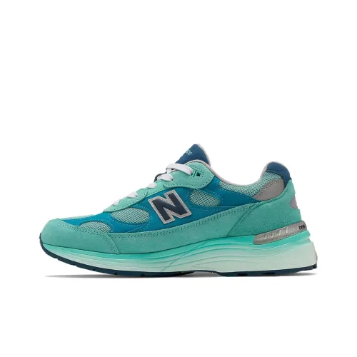 New Balance 992 MiUSA Blue Silver Metallic