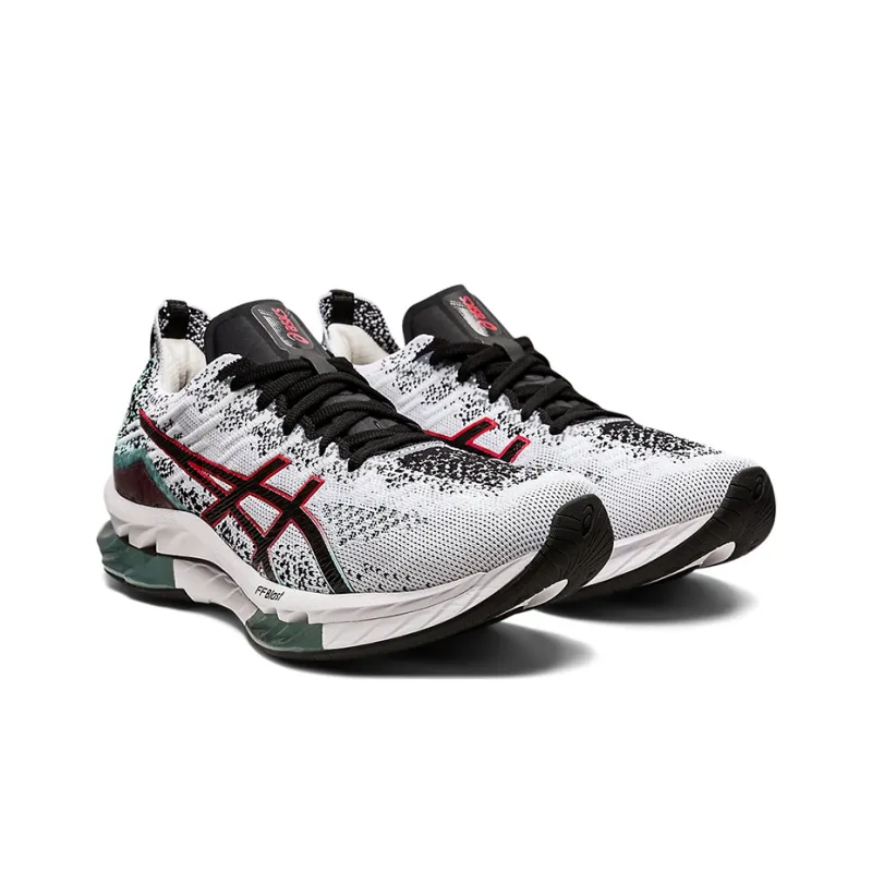 Asics Kinsei Blast White Black Red Aqua-2