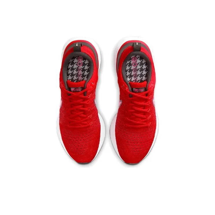 Nike React Infinity Run Flyknit 2 Chile Red Women's-3