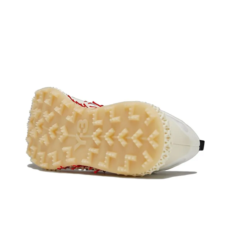 Adidas Y 3 Runner Halo 4D Core White Red-5