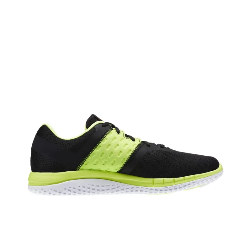 Reebok Zprint Run Neo Low-Top Running Shoes Men's Black Green-1