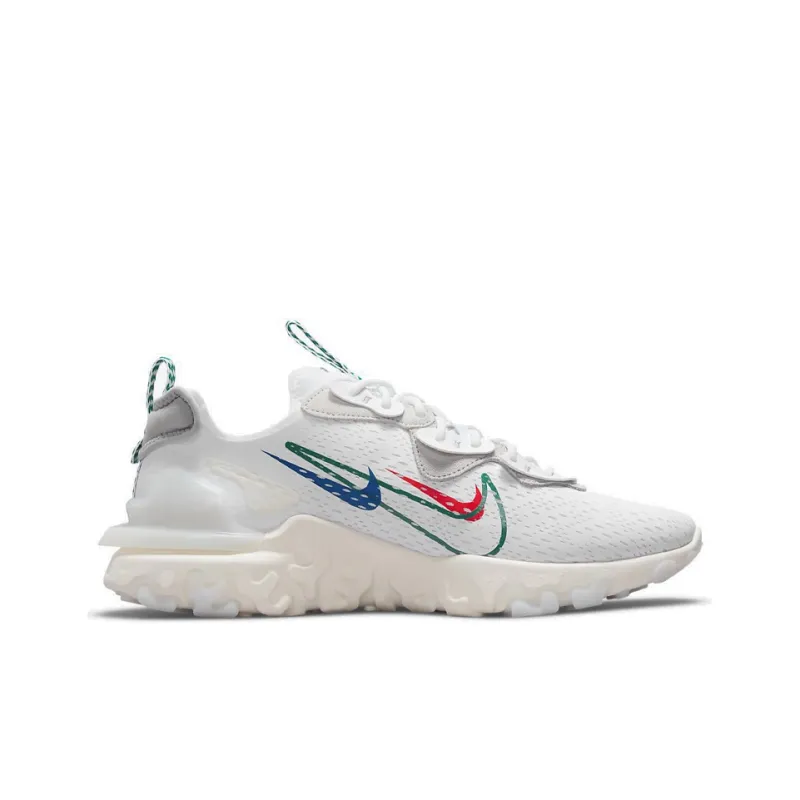 Nike React Vision Multi Swoosh White Multi Color-1