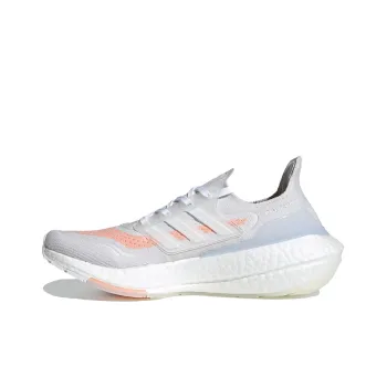 Adidas Ultra Boost 21 White Glow Pink Women's