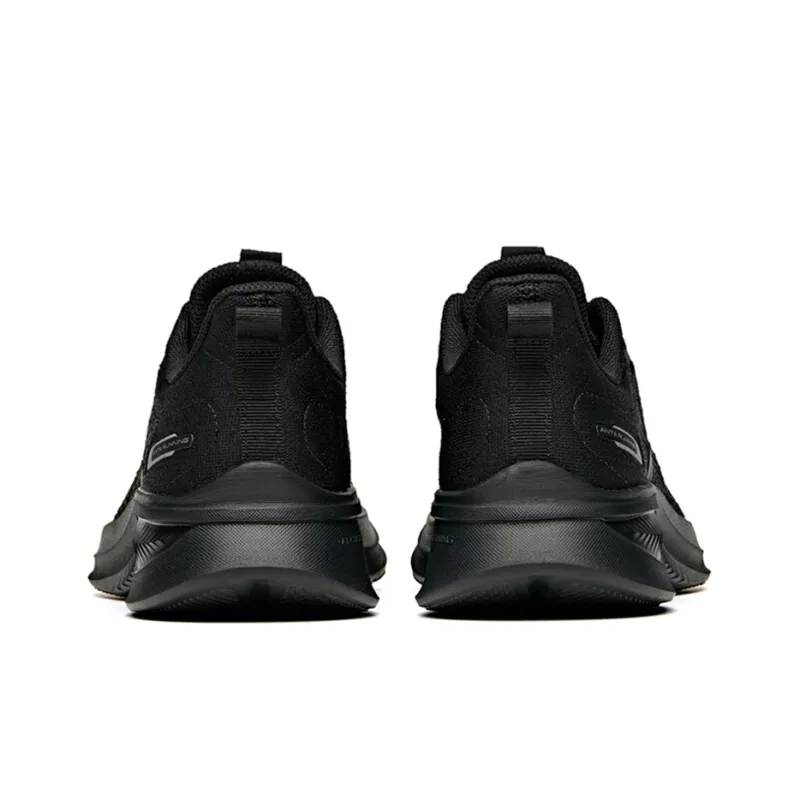 Anta Non-slip Wear-resistant Shock Absorption Low-Top Running Shoes Black-3
