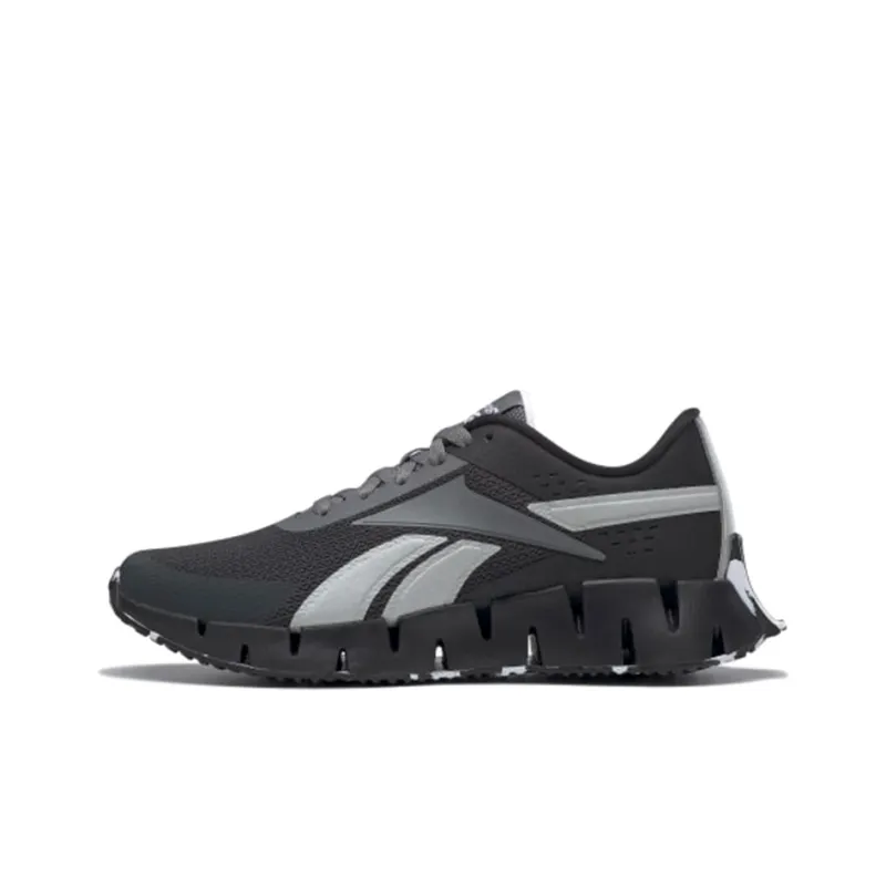 Reebok Zig Dynamica 2 Cushioning Wear-Resistant Low-Top Running Shoes Women's Black-0