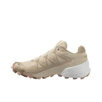 SALOMON Cushioning Wear-Resistant Breathable Supportive Low-Top Running Shoes Women's Sand Yellow