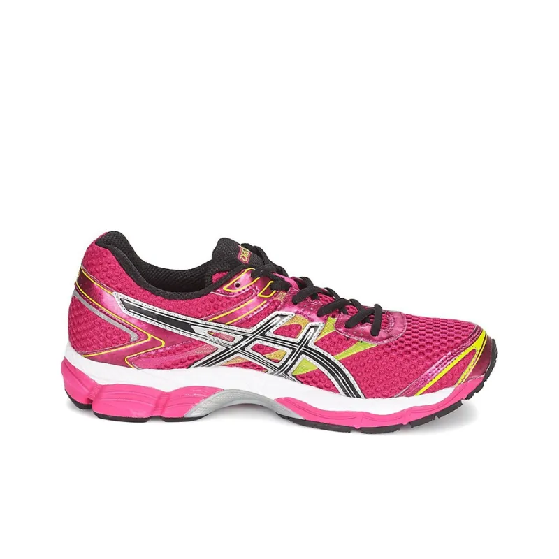 Asics Gel-Cumulus 16 Wear-Resistant Slip-Resistant Low-Top Running Shoes Women's Pink Black-1