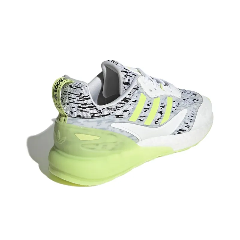 Adidas Originals ZX2K Boost 2.0 'White Lime'-3