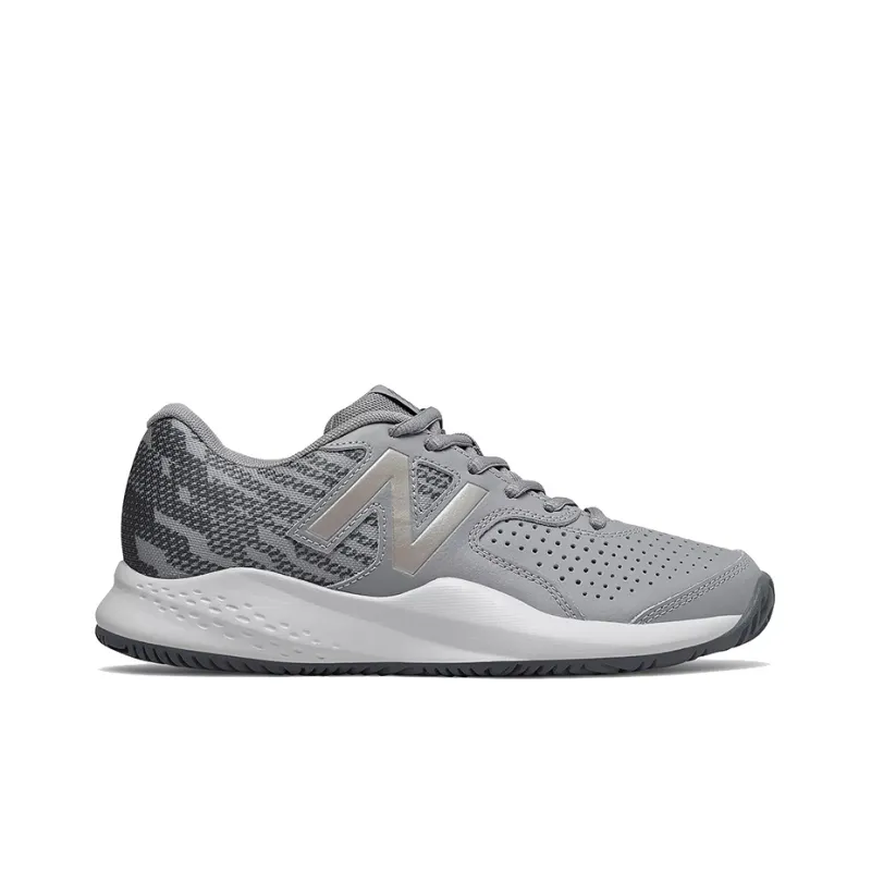 New Balance 696 V3 Shoes Grey Women's-1