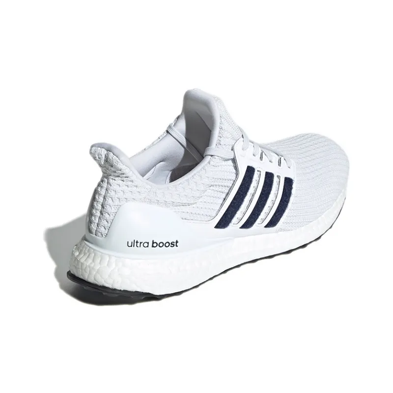 Adidas UltraBoost 4.0 White Collegiate Navy-3