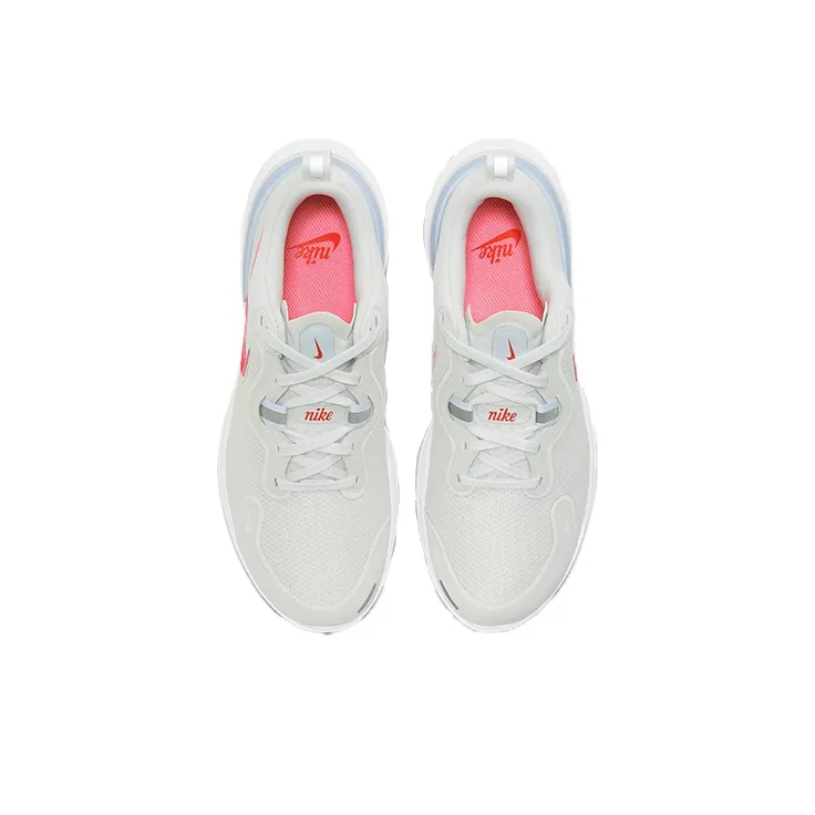 Nike React Miler 'White Orange Gray' Women's-3