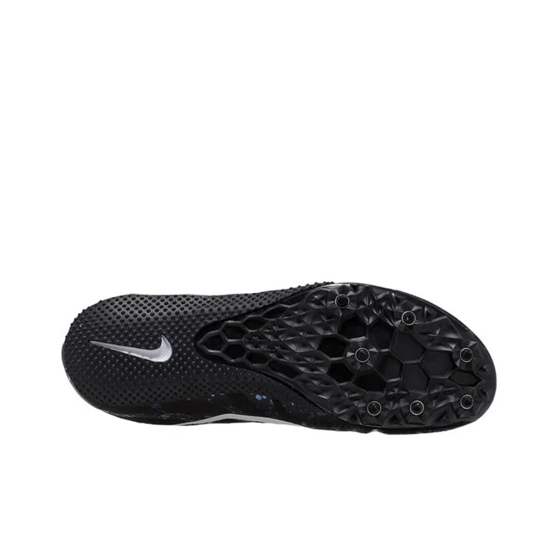 Nike Air Zoom Rival S 9 Spikes 'Paint Splatter Black Indigo Fog' Women's-4