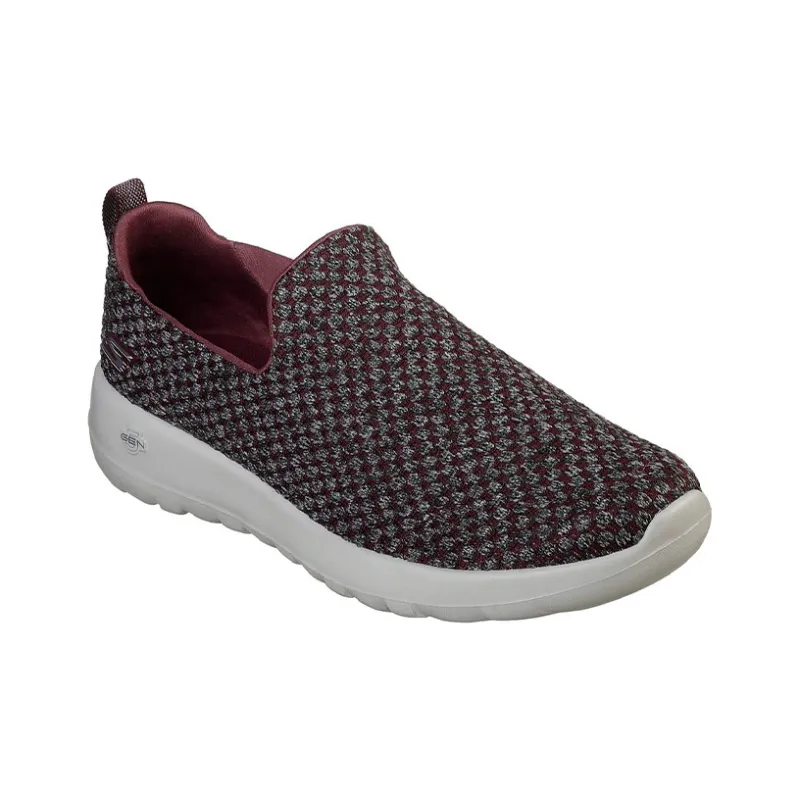 Skechers GO WALK Max Running Shoes Men Low-Top Burgundy-2