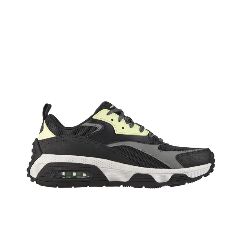 Skechers Skech-Air Extreme Cushioning Anti-Slip And Wear-Resistant Low-Top Running Shoes Men's Black-1