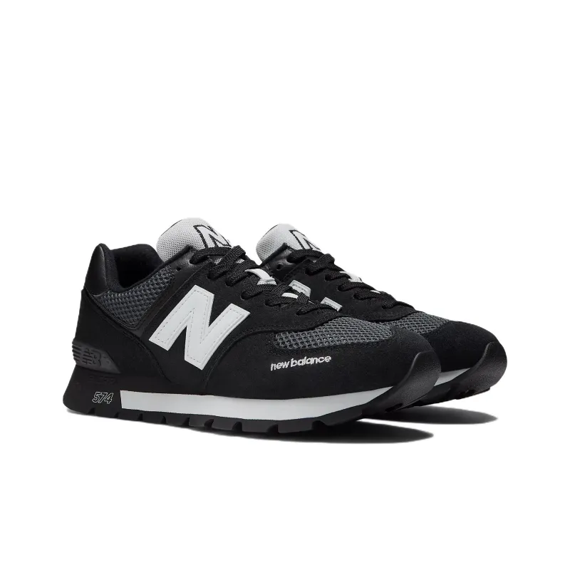 New Balance 574 Rugged 'Black White'-2
