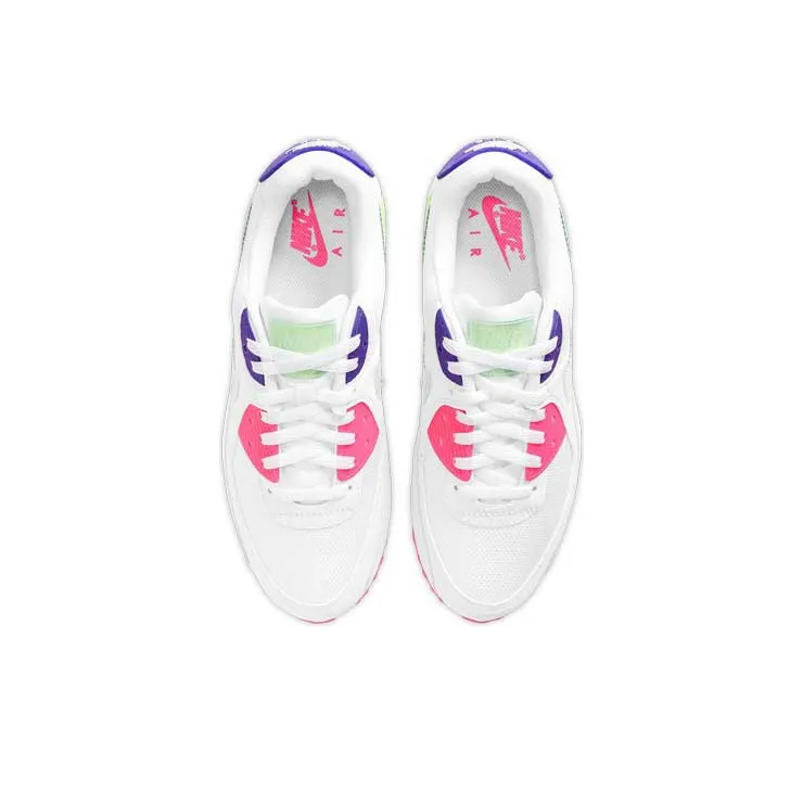 Nike Air Max 90 White Neon Women's-3