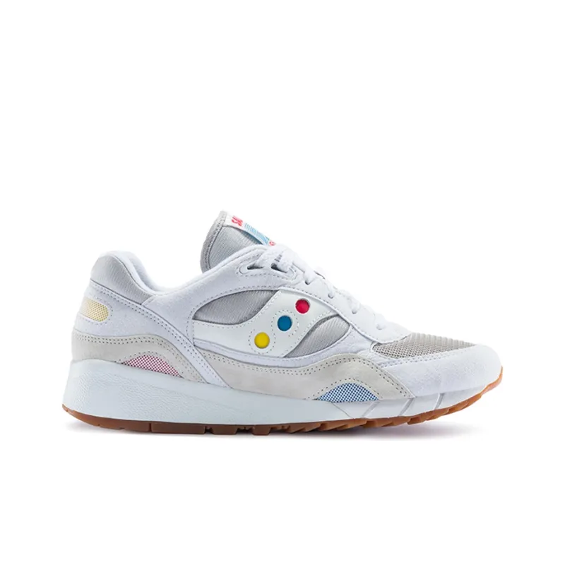 Saucony Shadow 6000 White Multi Color Billy's-1