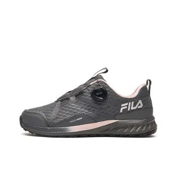 FILA Fence Running Shoes Women's Low-Top Dark Gray/Silver Pink
