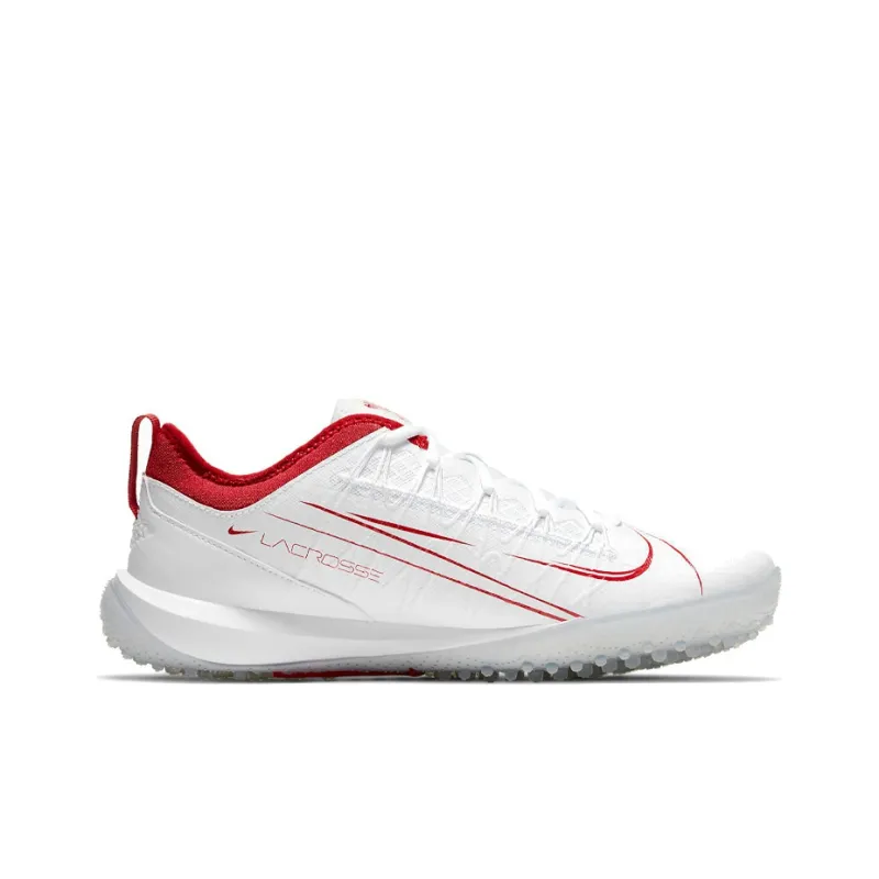 Nike Alpha Huarache 7 Pro Tf Turf 'White Red'-1