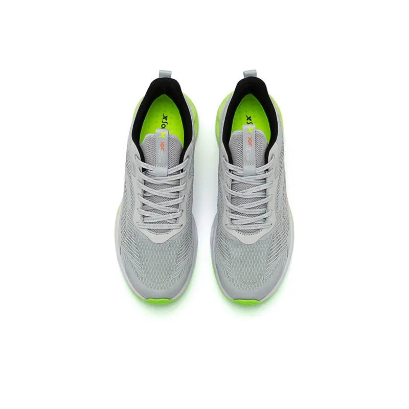 XTEP Breathable Low Top Running Shoes Men's Gray Black-1