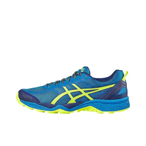 Asics GEL-FujiTrabuco 7 Running Shoes Men Low-Top Blue