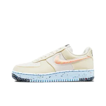 Nike Air Force 1 Low Crater Sail Total Orange Ice Blue Women's