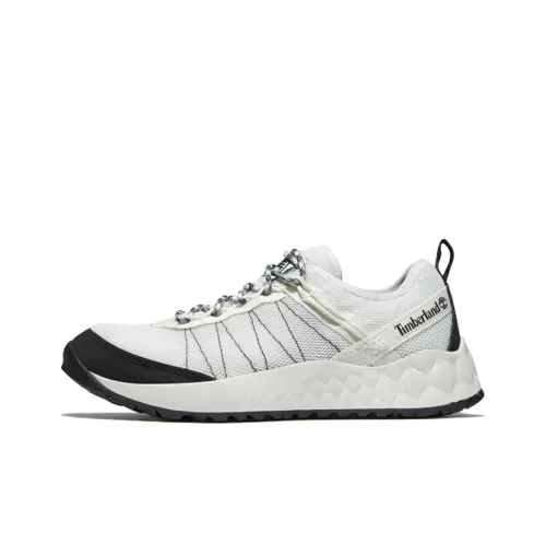 Timberland Solar Wave Cushioned Anti-Slip Wear-Resistant Breathable Lightweight Low-Top Running Shoes Women's White