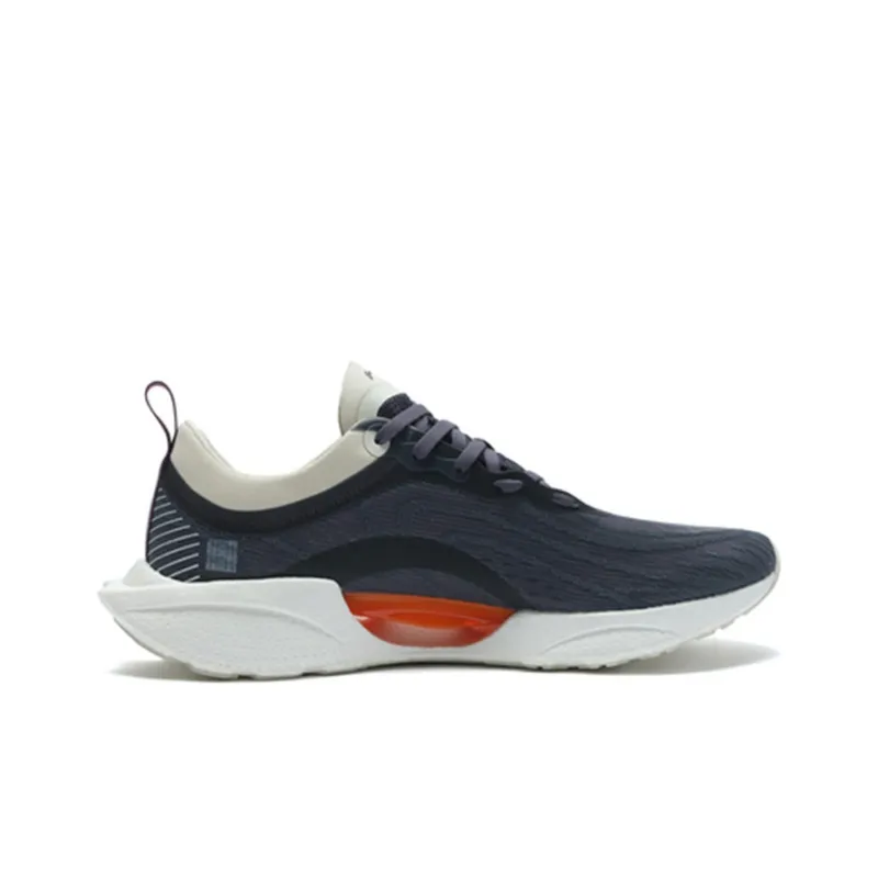 LiNing Super Light 18 Low Top Running Shoes Men's Gray White Orange-1