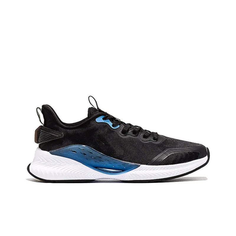 XTEP Qing Feng 4.0 Breathable Low-Top Running Shoes Men's Black-1