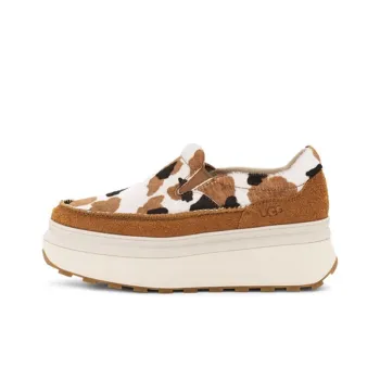 UGG Marin Slip On Cow Print 'Chestnut' Women's