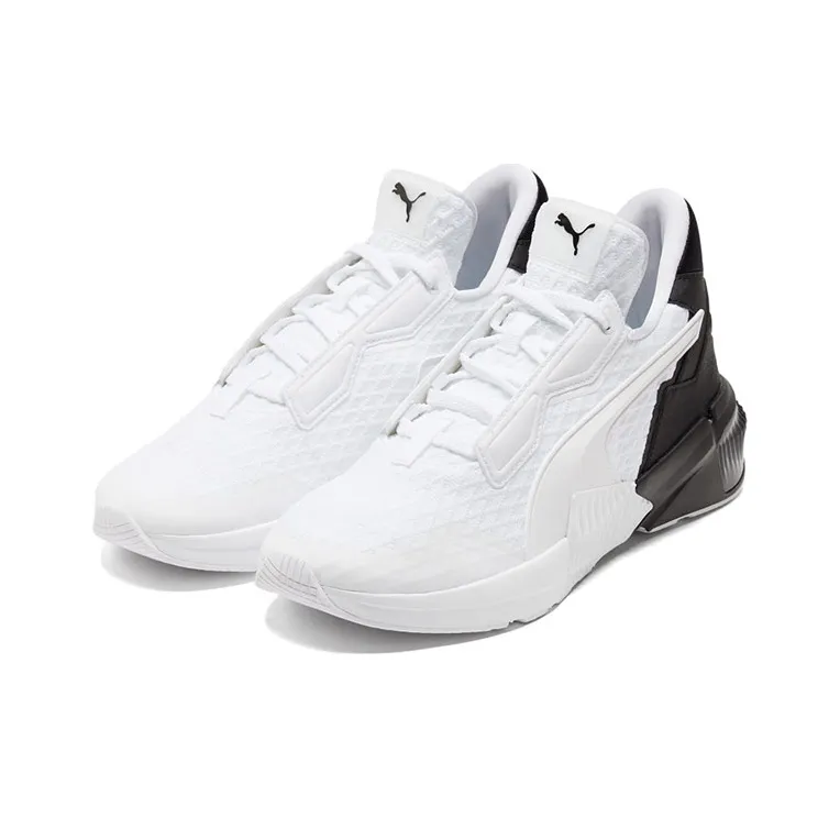PUMA Provoke Xt Block White Black Women's-2