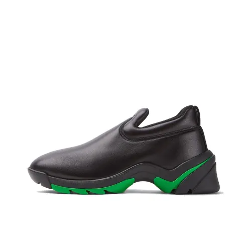 Bottega Veneta Running Shoes Men's Black Matching Sports