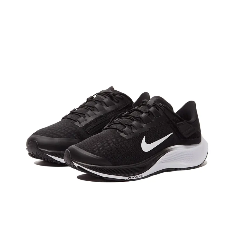 Nike Air Zoom Pegasus 37 FlyEase 'Black White' Women's-2