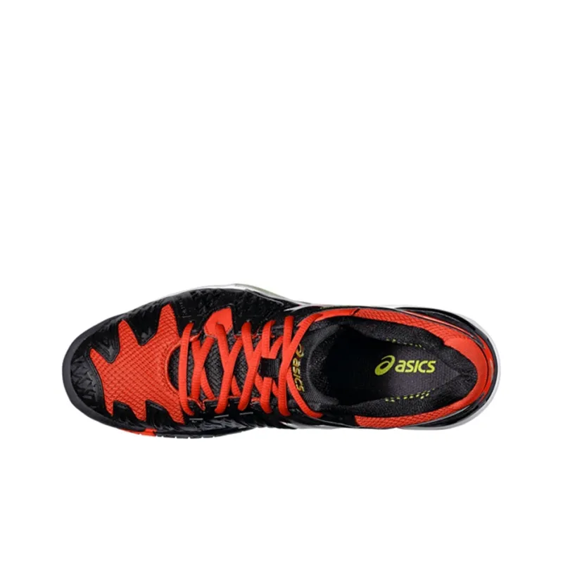 Asics Gel-Resolution 6 Running Shoes Men Low-Top Black/Red-2