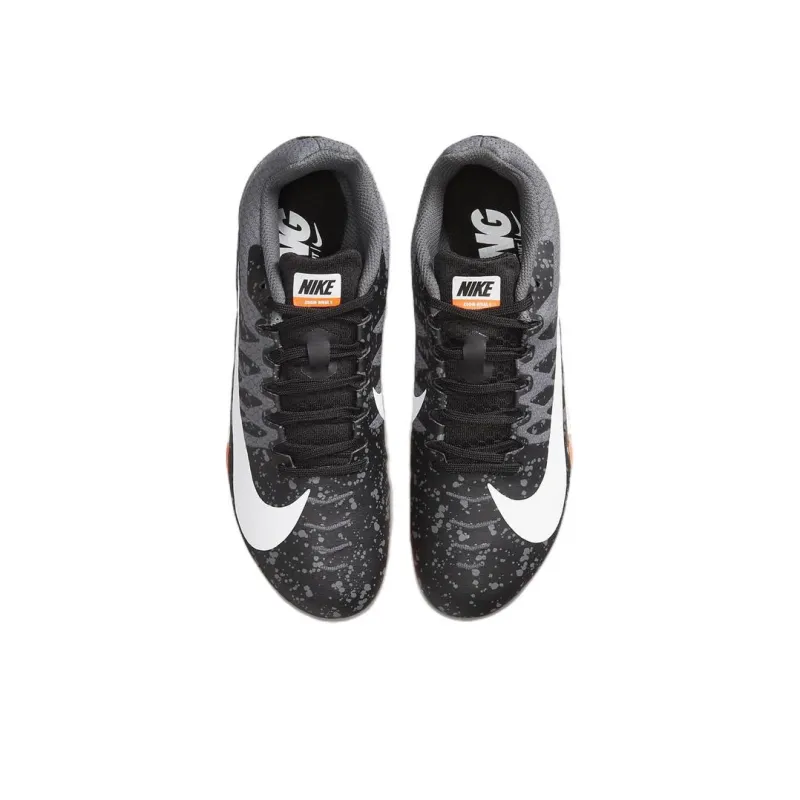 Nike Air Zoom Rival S 9 Spikes 'Paint Splatter Black Iron Grey' Women's-3