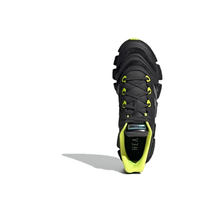 Adidas Climacool Vento Core Black Neon Yellow-4