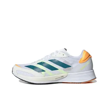 Adidas Adizero Adios 6 'White Teal Flamingo Orange'