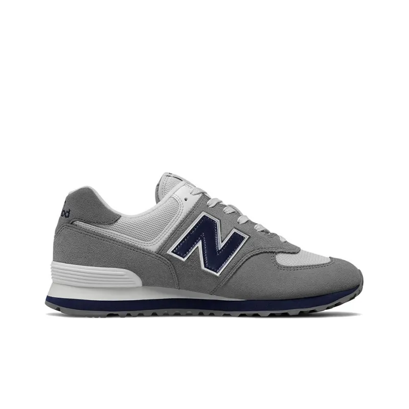 New Balance 574 Core Plus Grey Gunmetal Navy-1