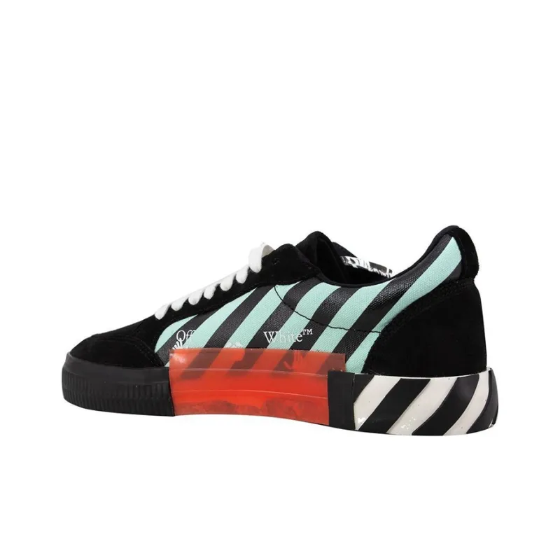 OFF WHITE Vulc Low Black Blue Arrow-3