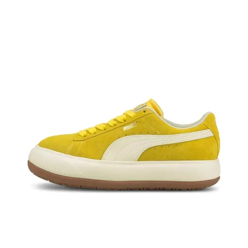 Puma Women's Suede Mayu Up 'Super Lemon'