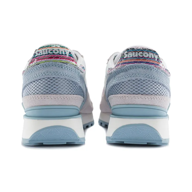 Saucony Shadow Original Running Shoes Women's Low Top Gray Blue-3