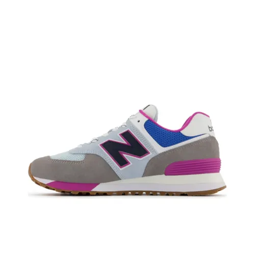 New Balance 574 Marblehead Blue Pink Gum Women's